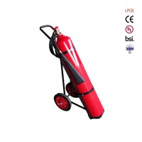 25KG推车式灭火器二氧化碳推车灭火器商用外贸出口CO2推车灭火器