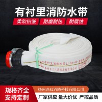 厂家批发消防水带25-80-40聚氨酯消防器材水带高压水带