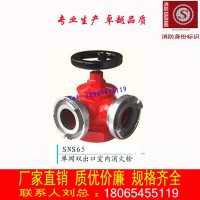厂家批发促销供应农用消防SNS65型单阀双出口室内消火栓量大从优