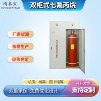 双柜式消防装置气体灭火系统设备无管网七氟丙烷温感烟感自动灭火