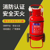 厂家直供消防器材推车式手推式推车干粉灭火器20/35/50KG