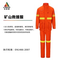 优普泰矿山救援防护服FJ005【厂直定制】NOMEX IIIA