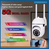 无线WIFI监控摄像头手机智能远程灯头灯泡监控器高清全彩摄像机
